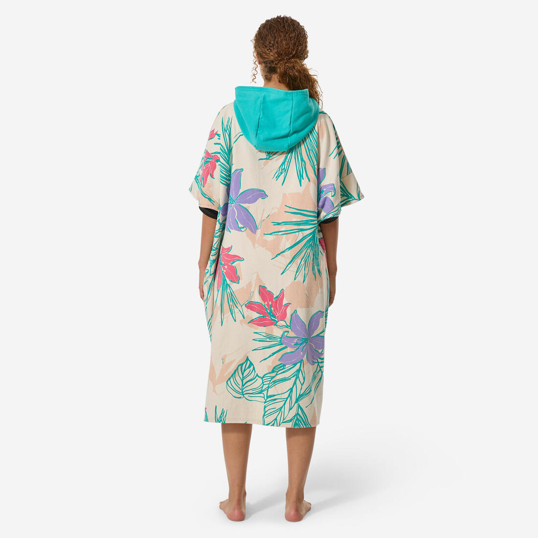 Poncho de plage surf adulte à partir de 150 cm, 500 Sunset