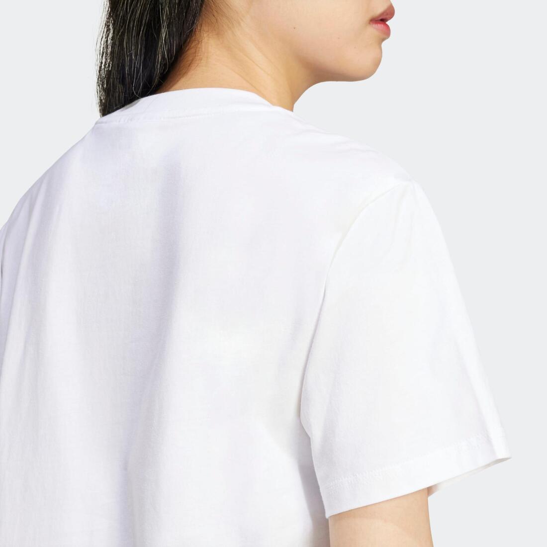 T-shirt de fitness en coton femme