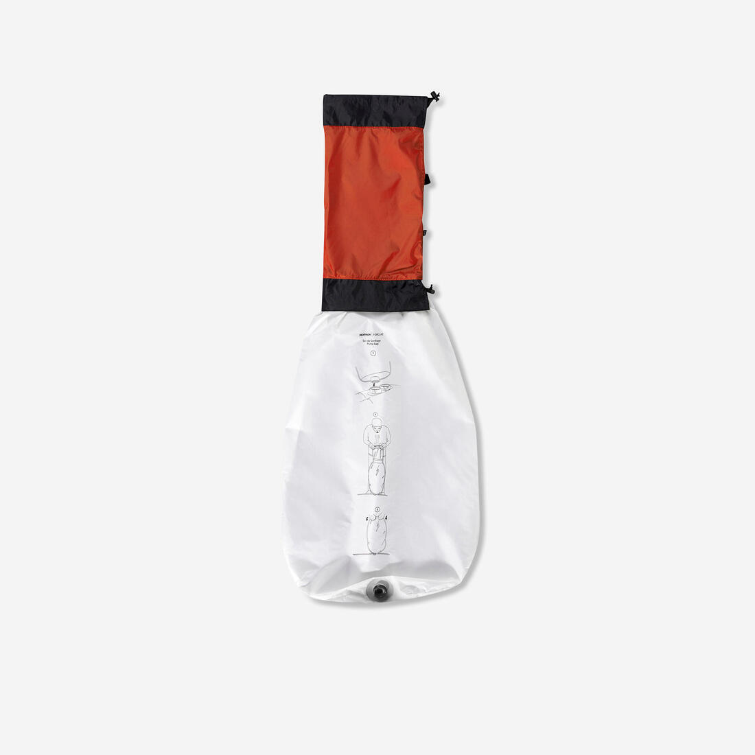 Housse - sac de gonflage pour matelas gonflable