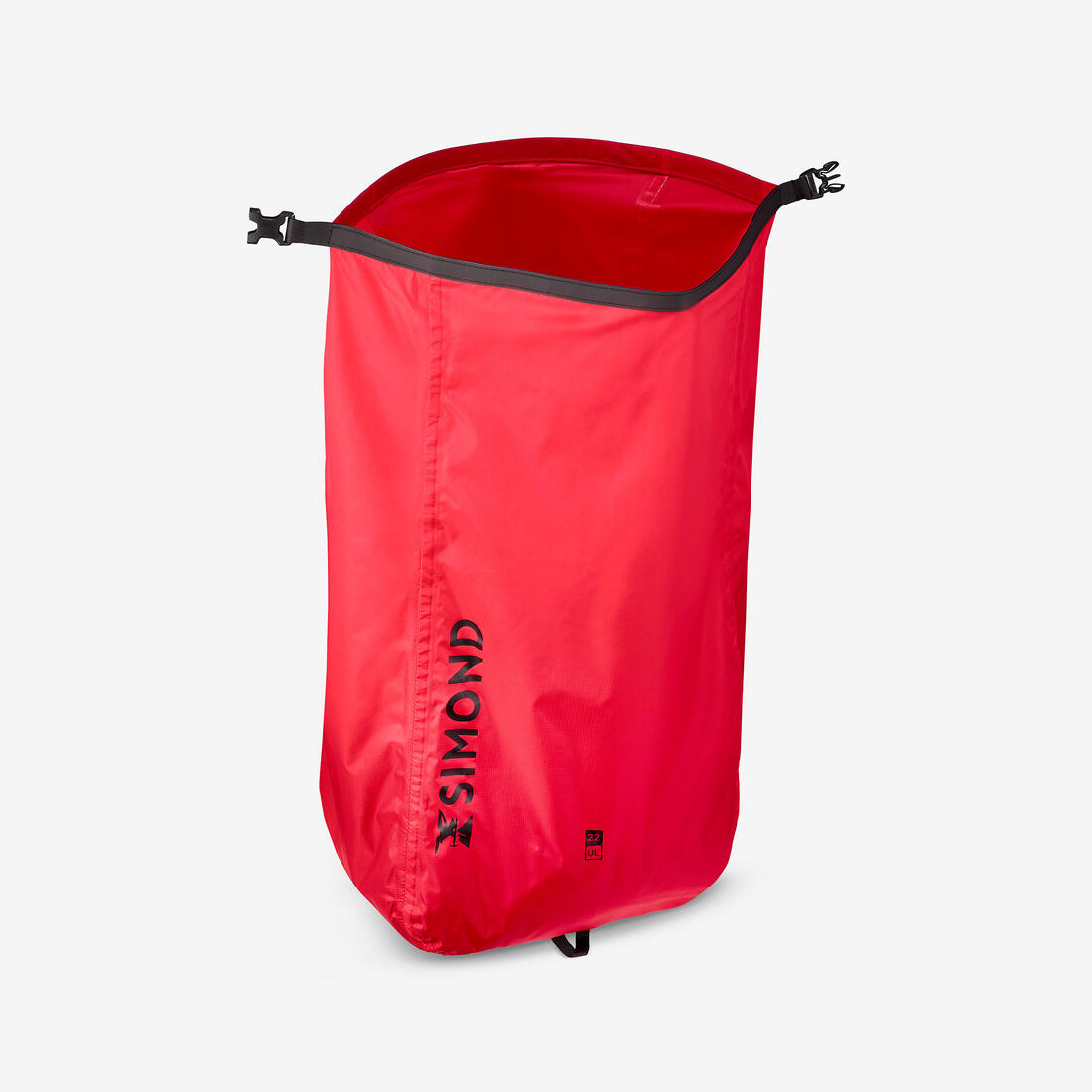 Sac de compression imperméable 22 litres (IPX5), ultra léger , rouge