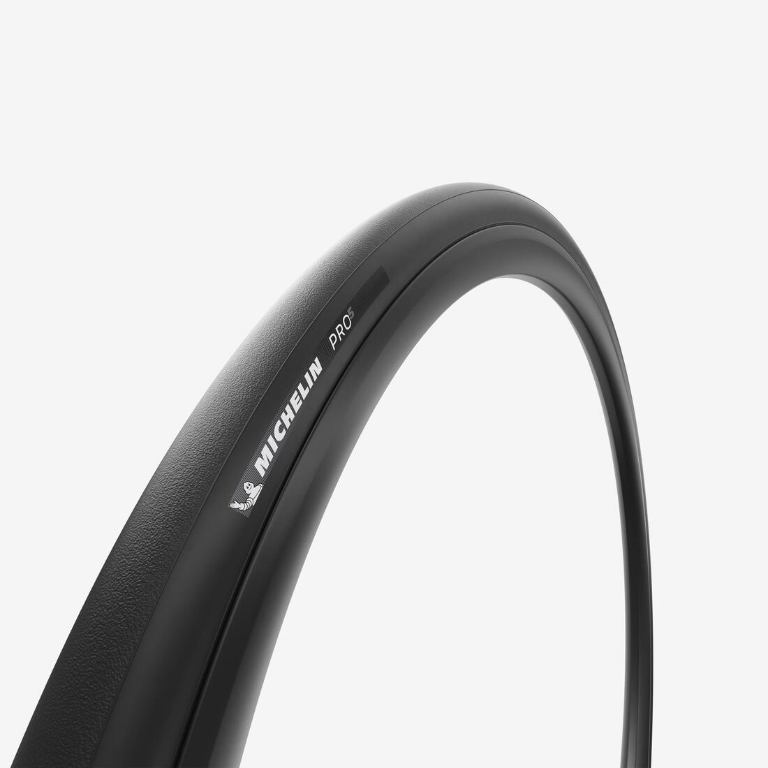 Pneu Route Tringles Souples - Michelin Pro 5 700x28 Tube Type noir