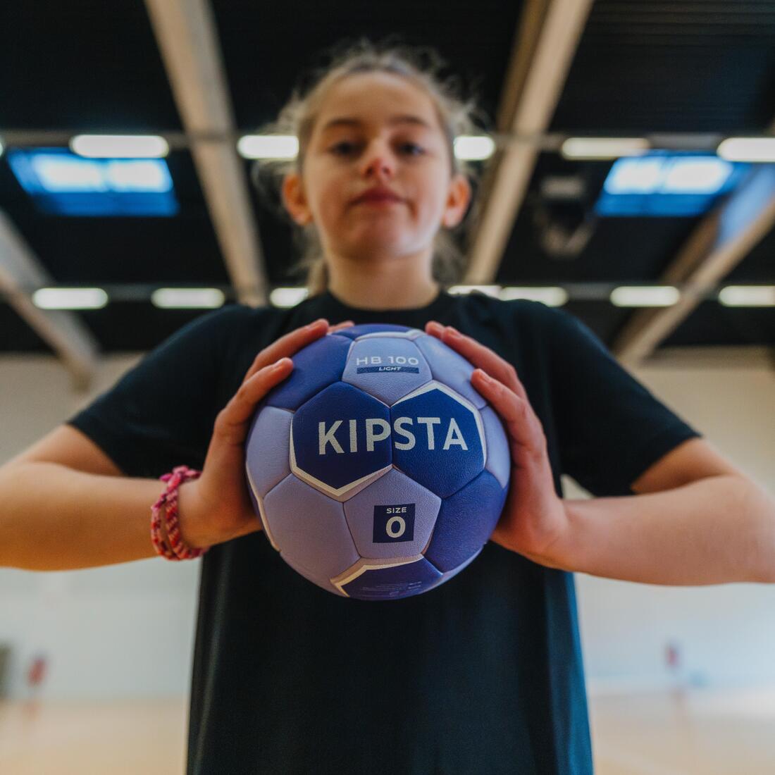 Ballon de handball taille 0 - hb100 light violet