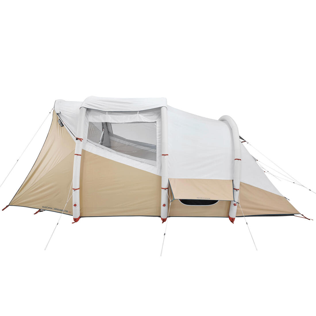 Tente de camping gonflable 5 places 2 chambres, Fresh & Black, Air Seconds 5.2