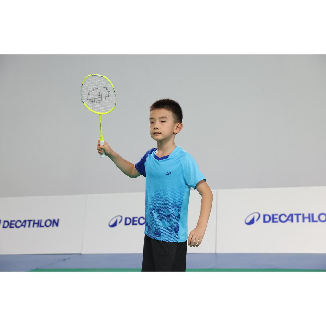 Raquette de Badminton Enfant BR Sensation 190 Easy Kid - Vert Citron
