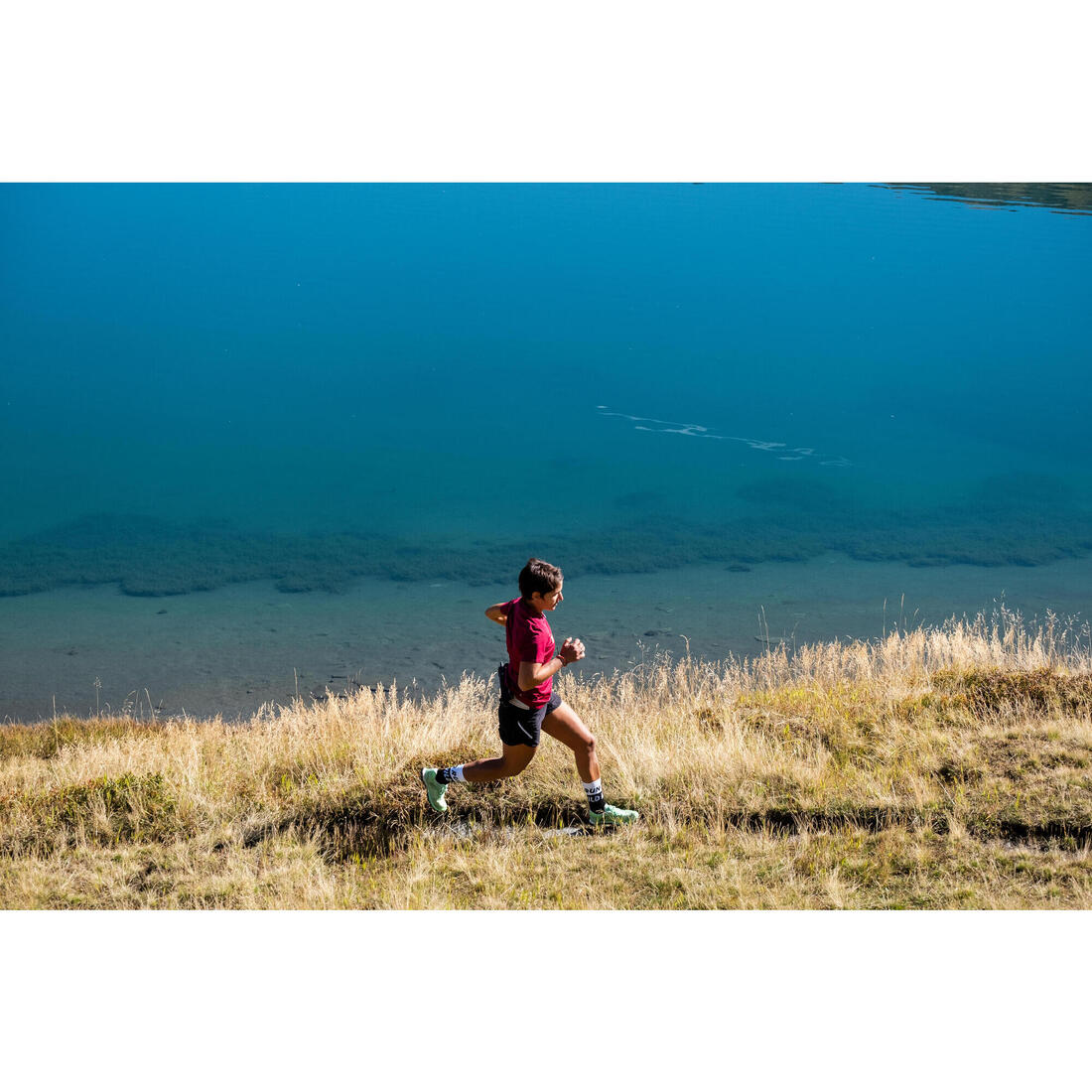 Ceinture hydratation trail running - porte bâtons