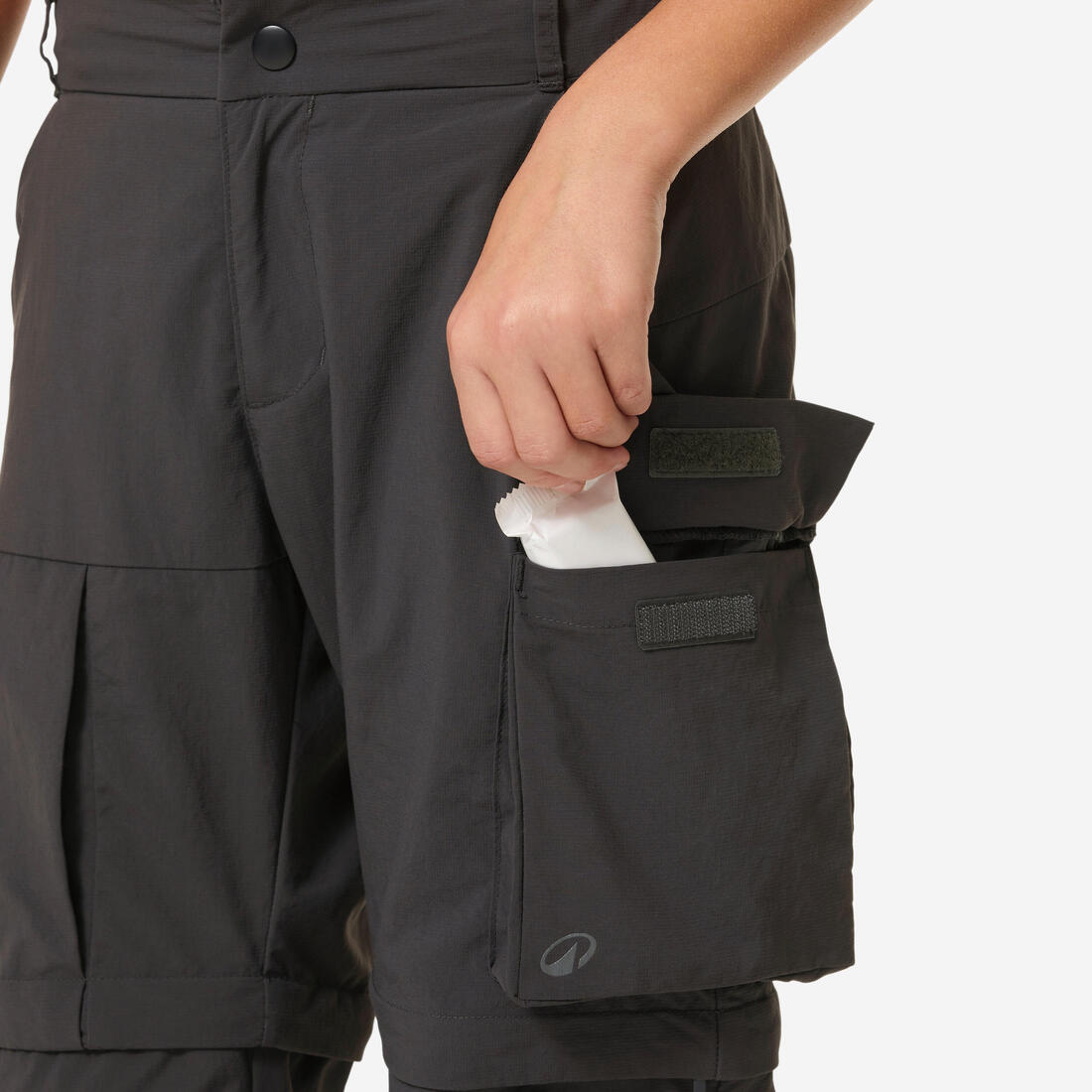 Pantalon de randonnée convertible enfant 7-15 ans, MH500