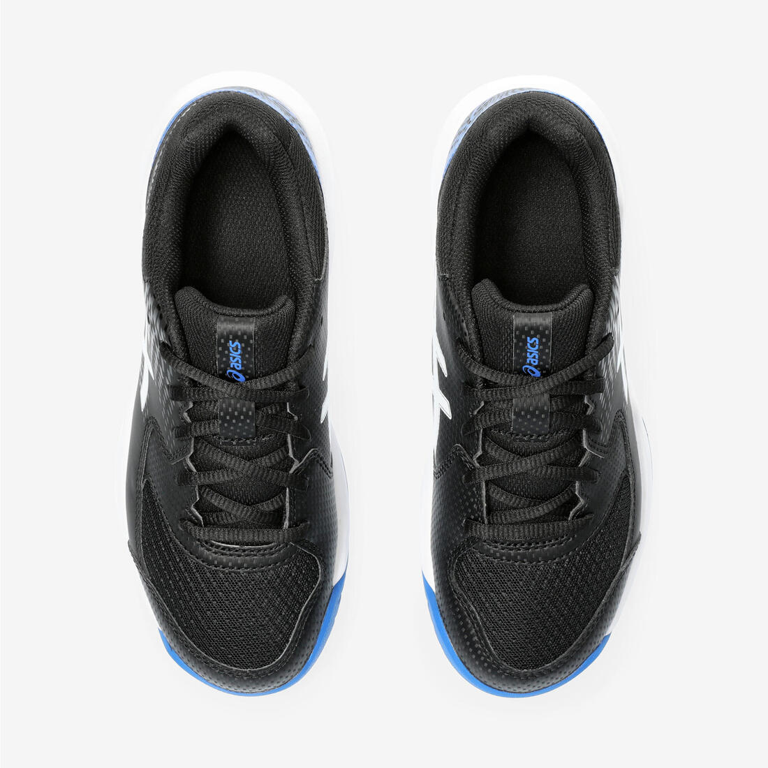 CHAUSSURES DE  TENNIS ENFANT ASICS DEDICATE NOIR BLEU