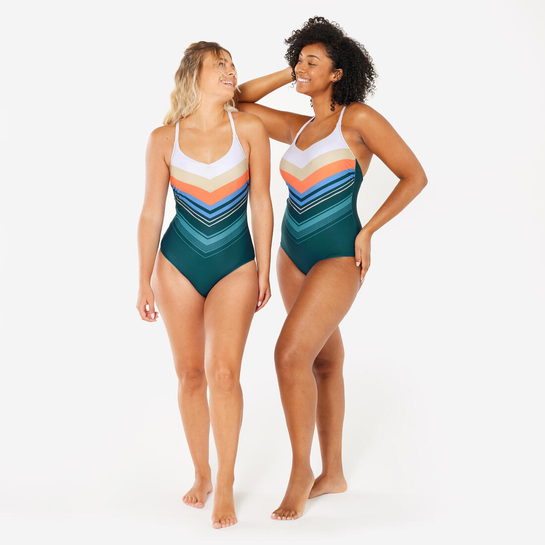Maillot de bain 1 pièce natation loisirs femme, Lila ltara
