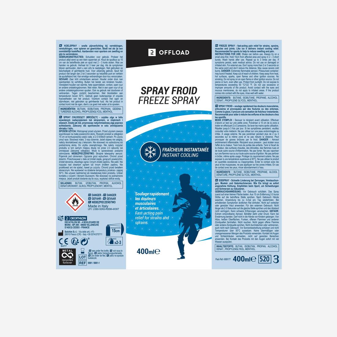 Spray froid - 400 ml