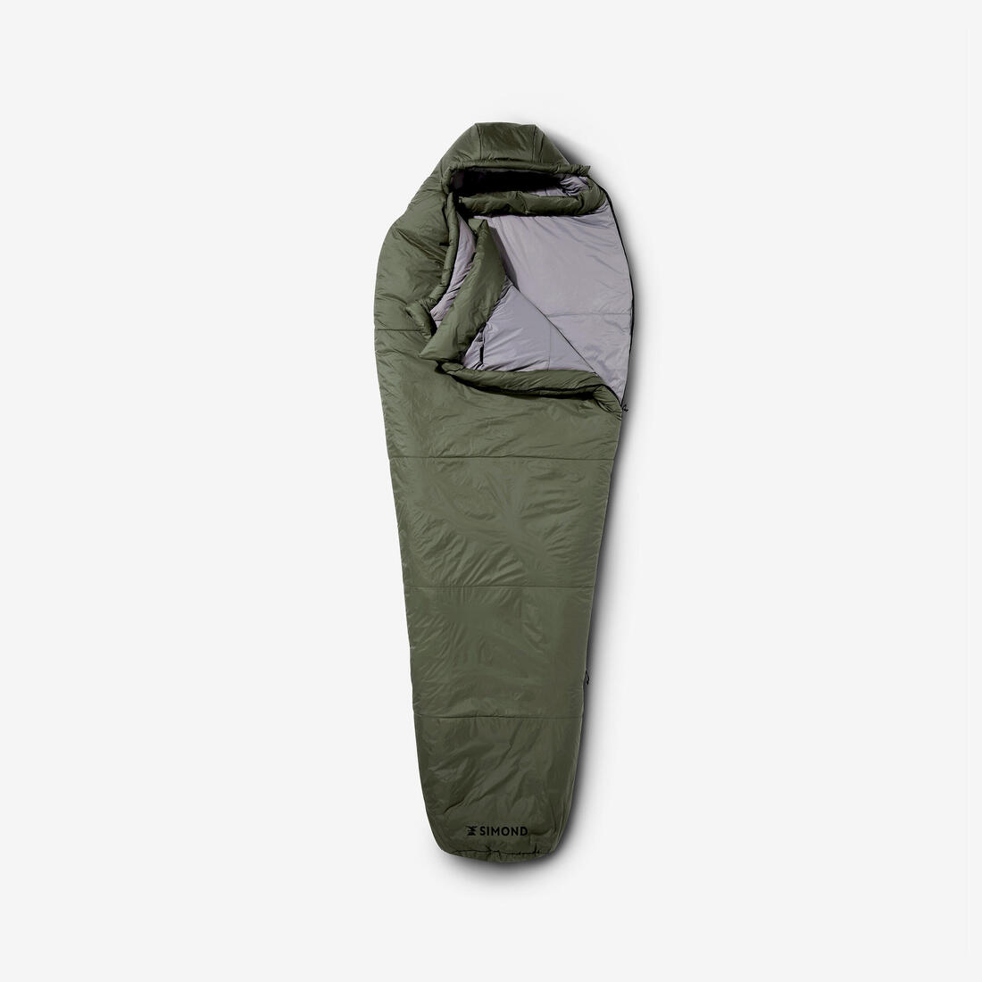 Sac de couchage de trekking - mt500 0°c - synthétique