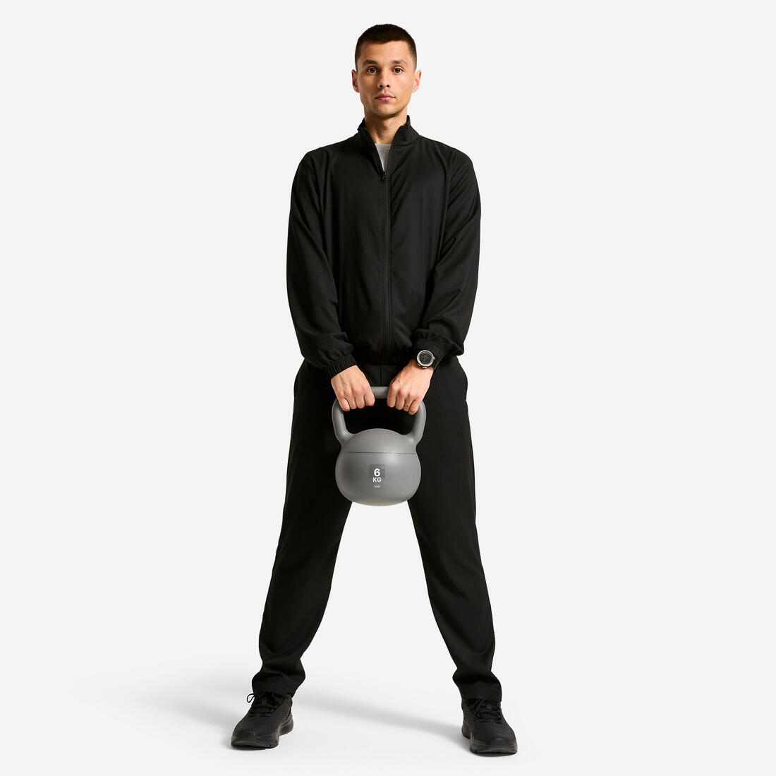 Pantalon de jogging respirant et extensible homme, noir