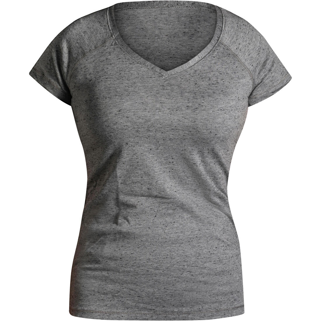 T-shirt Col V fitness Femme - 500