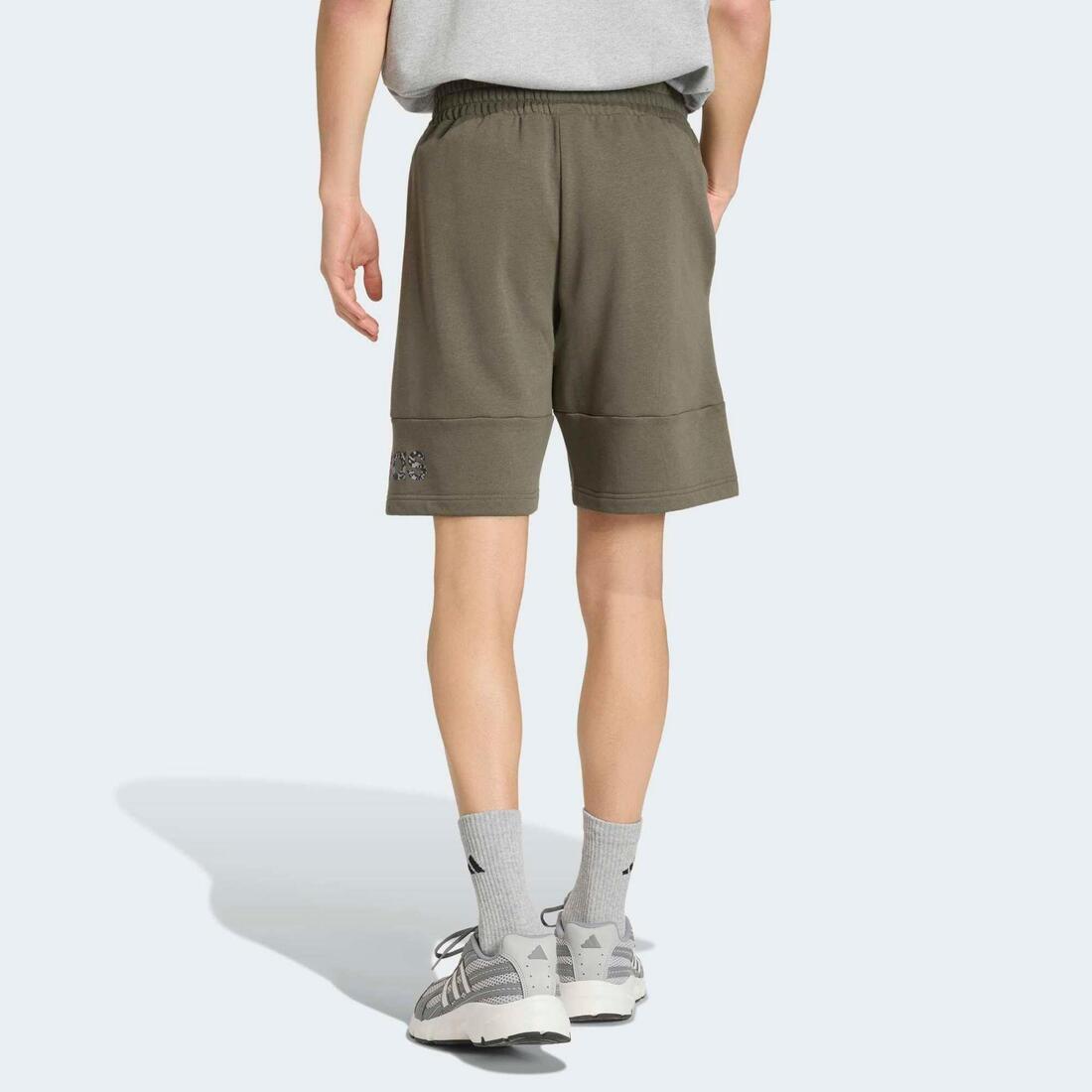 Short de fitness en coton homme