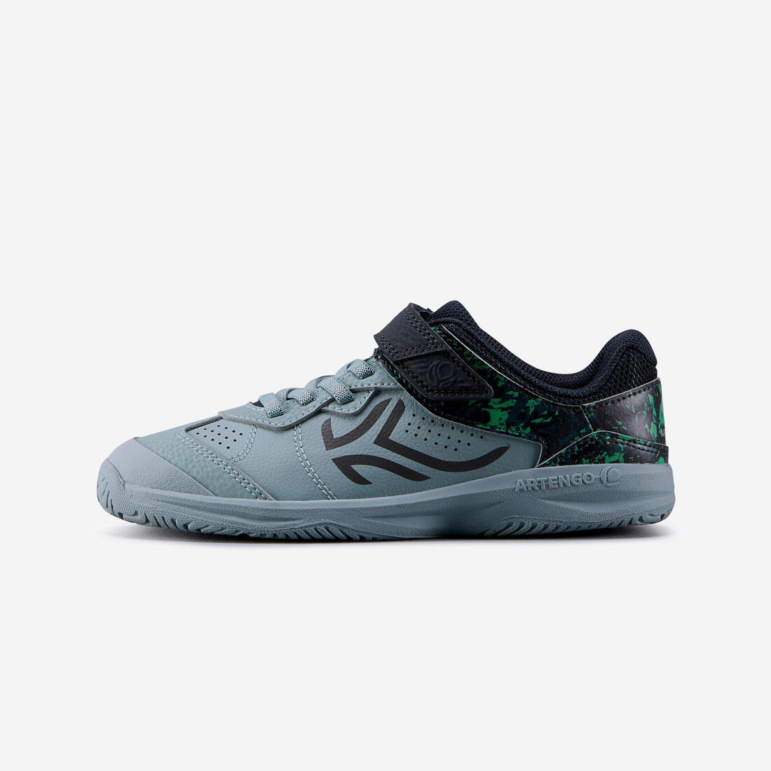 CHAUSSURES DE TENNIS ENFANT ARTENGO TS760 – vert givré