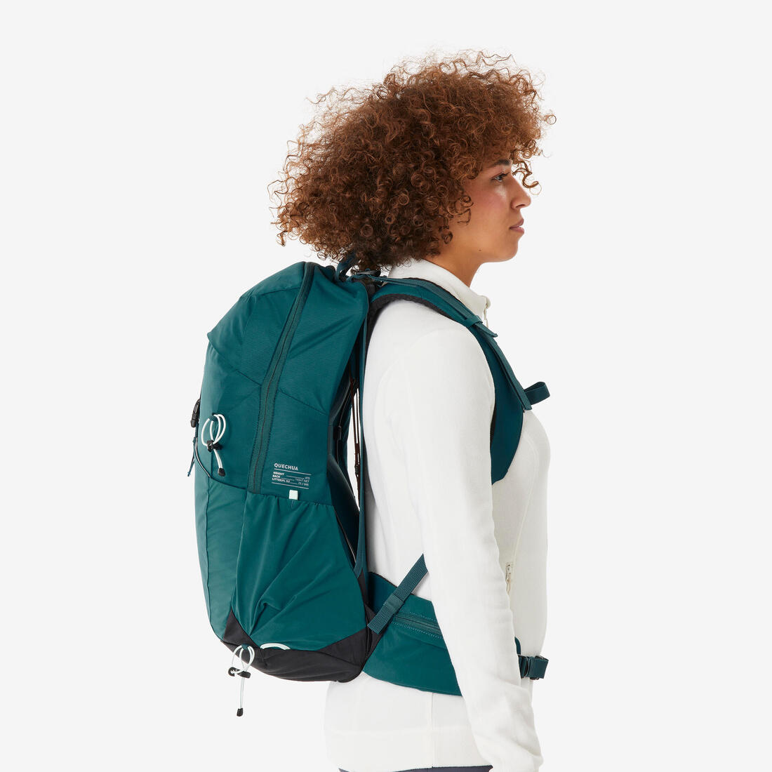 Sac à dos de randonnée ventilé 25L, MH500 khaki