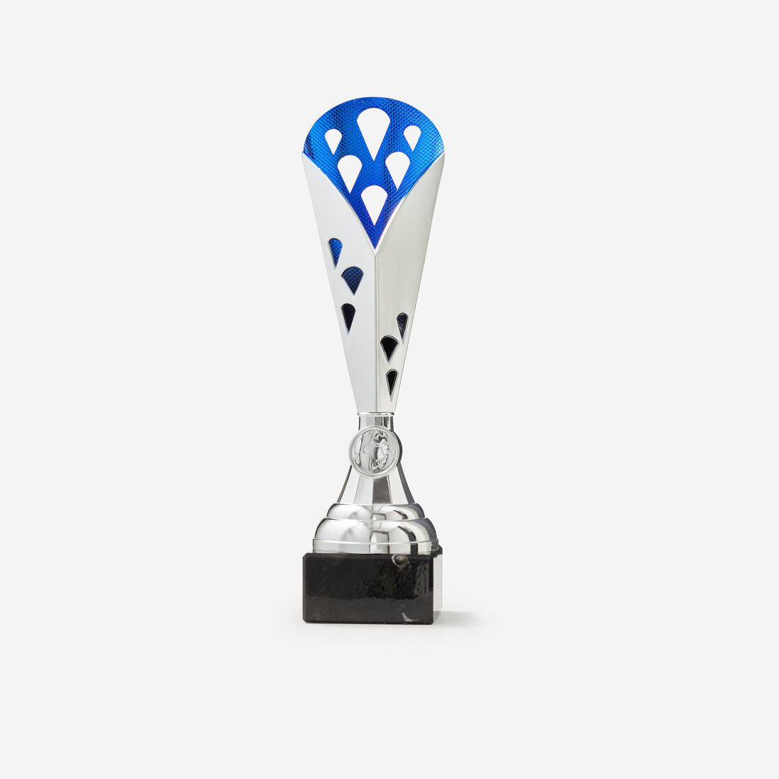 TROPHEE T511 argent/bleu 31cm