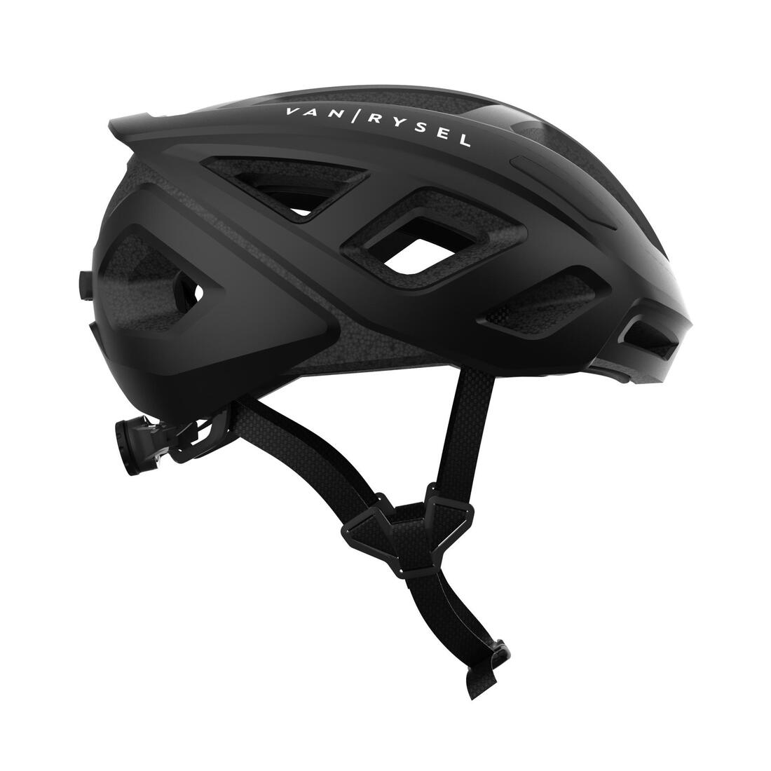 Casque velo route roadr 500 jaune fluo