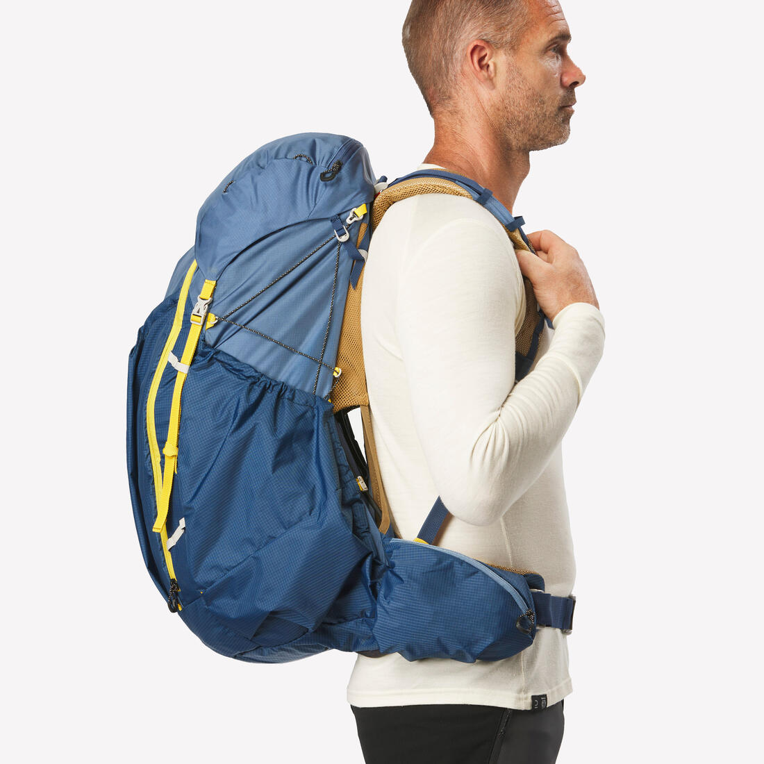 Sac à dos léger de trekking homme 50+10 l - MT900 Light