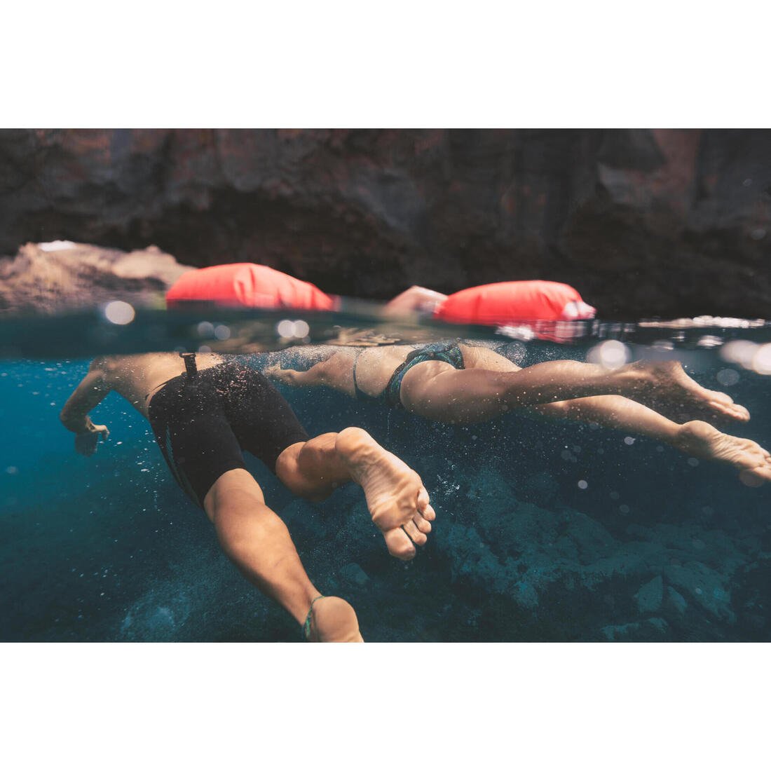 Jammer de Natation - Fiti - Noir - Hexagone