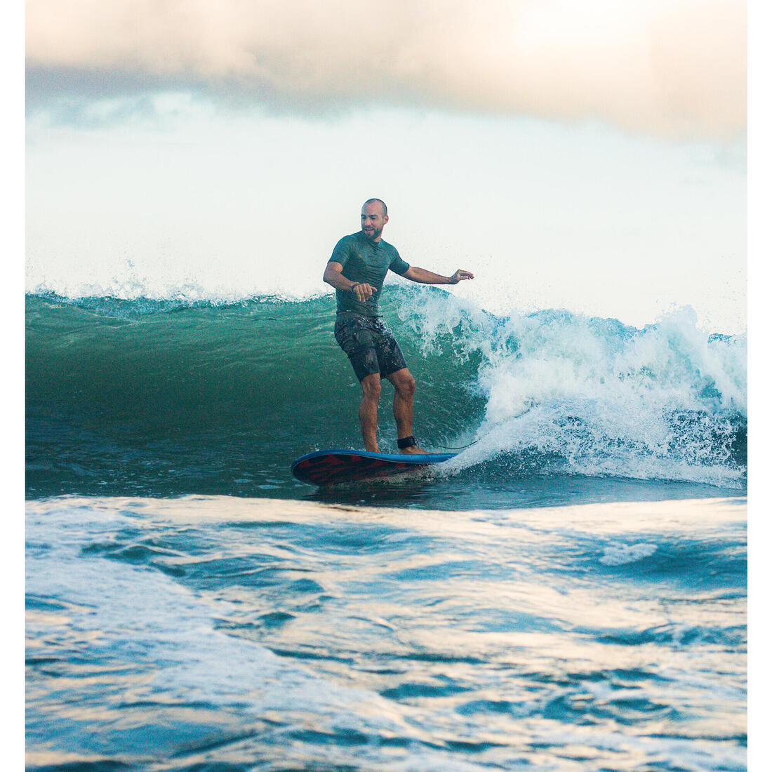 Surf boardshort standard 500 Risca Black