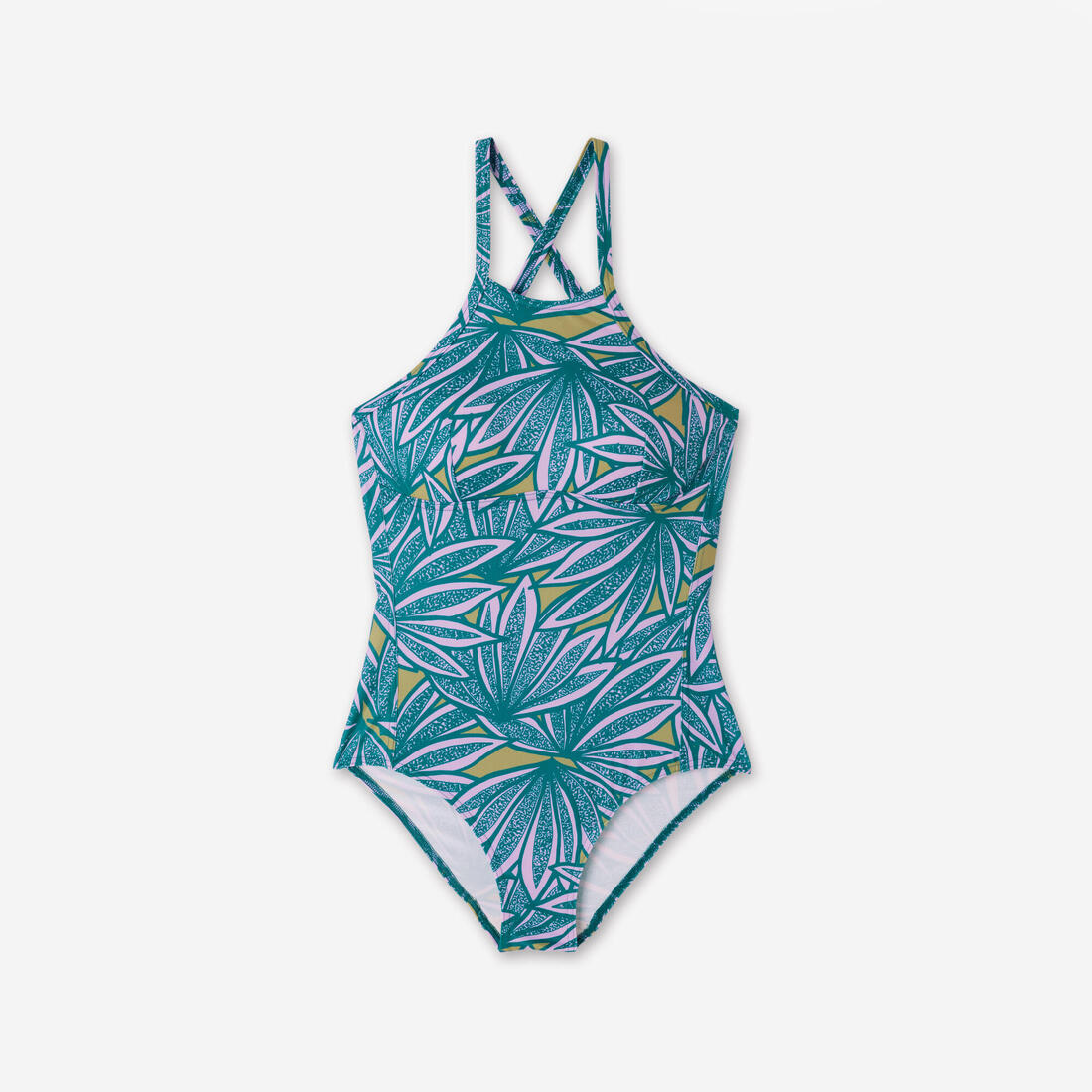Maillot de bain de surf 1 piece femme dos x andrea surf avec coques amovibles