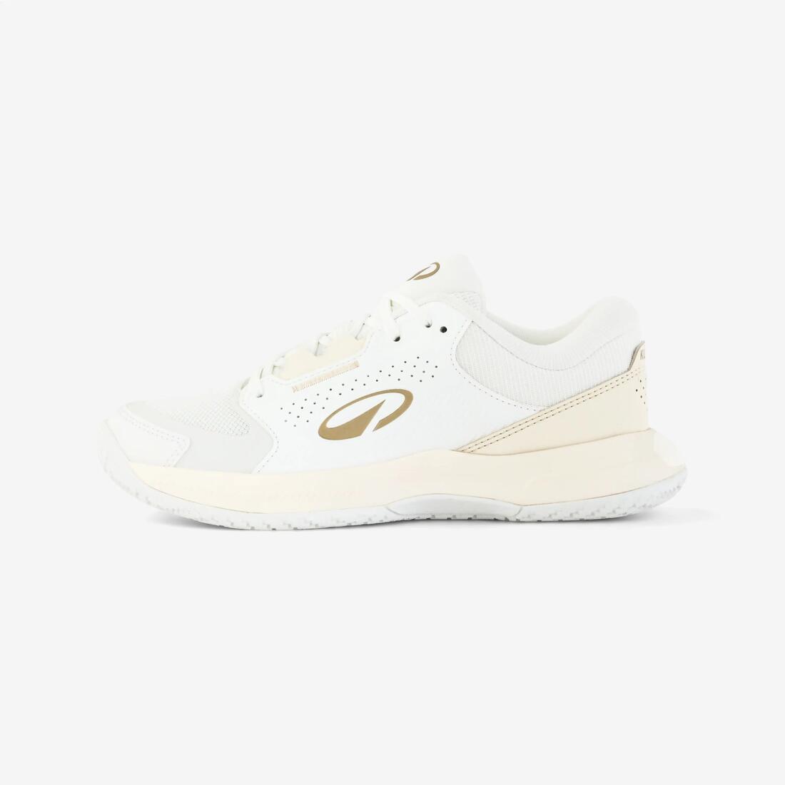 Chaussures de tennis multicourt adulte, Comfort blanc