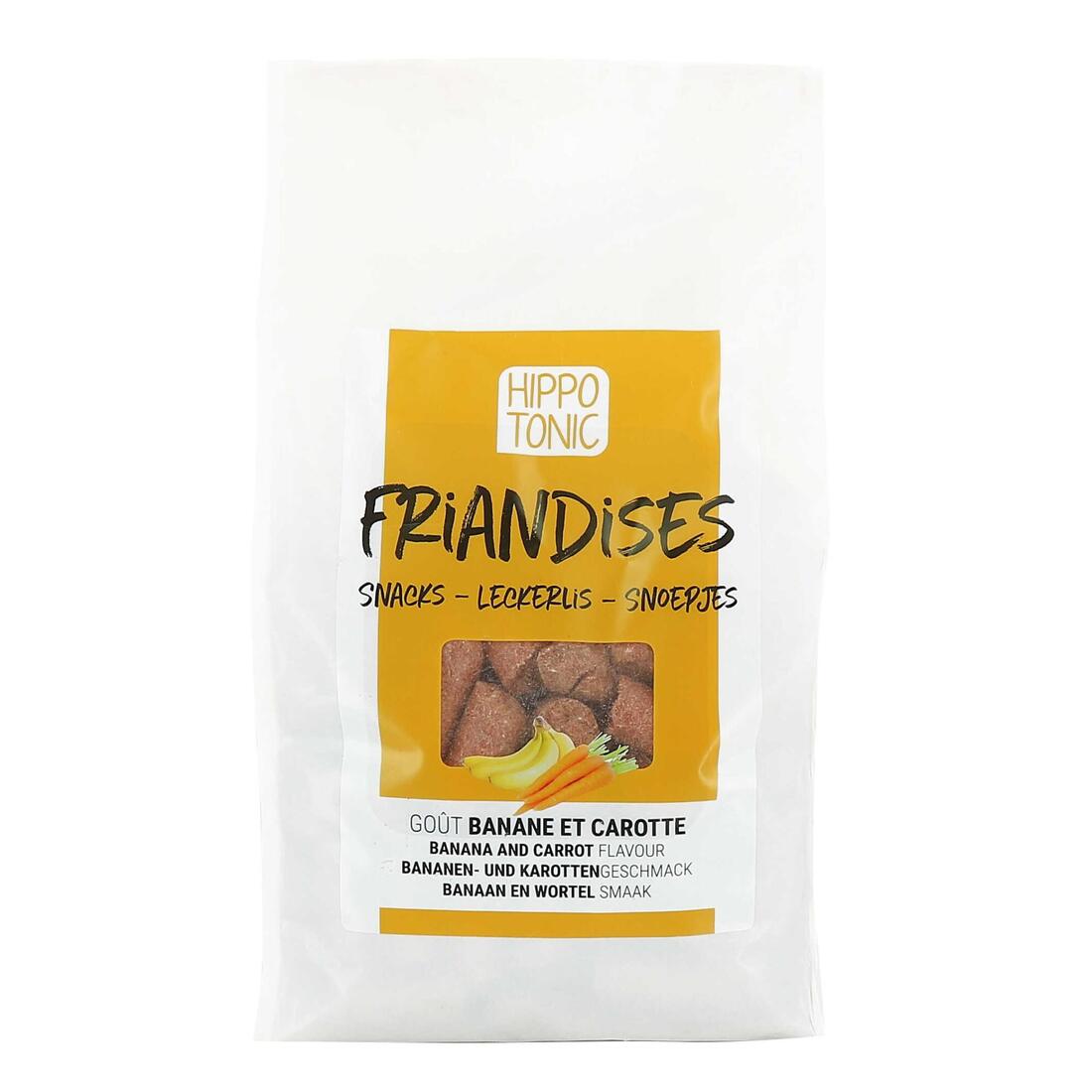 Friandises équitation cheval/poney Hippotonic 1kg banane carotte