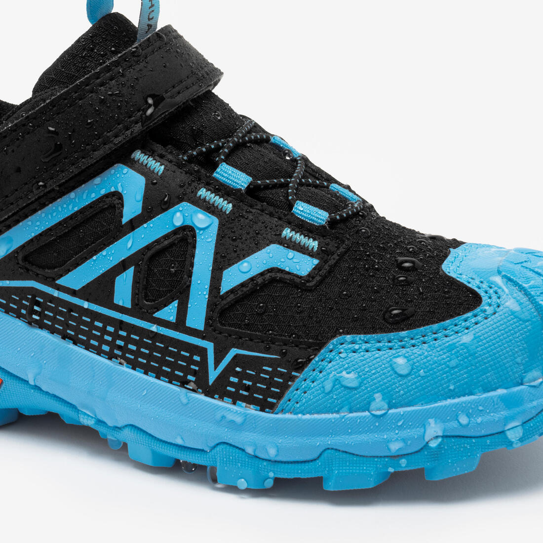 Chaussures de randonnée imperméables enfant du 24 au 34, Crossrock scratch