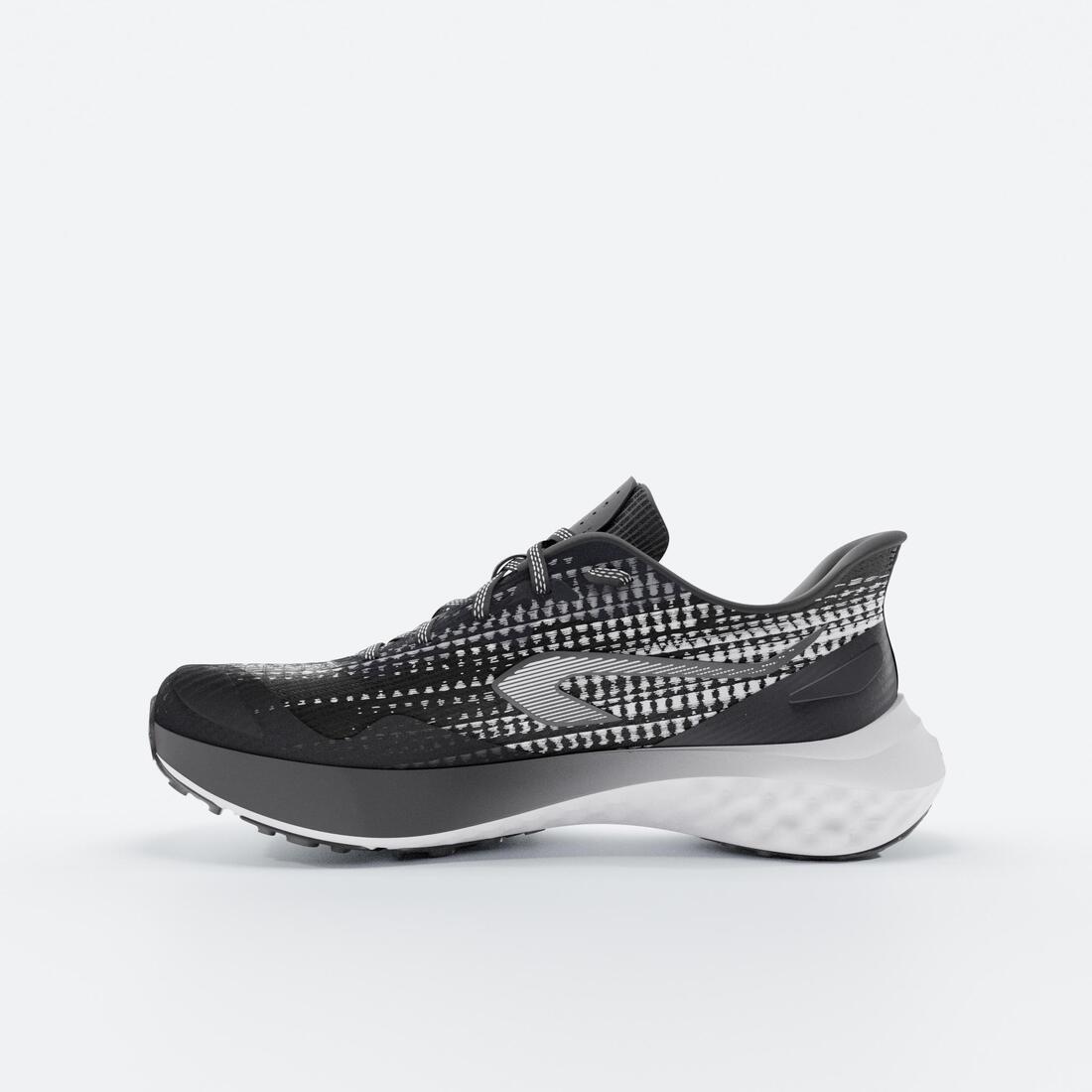 Chaussures de running Enfant - KIPRUN K500 FAST noires et jaunes