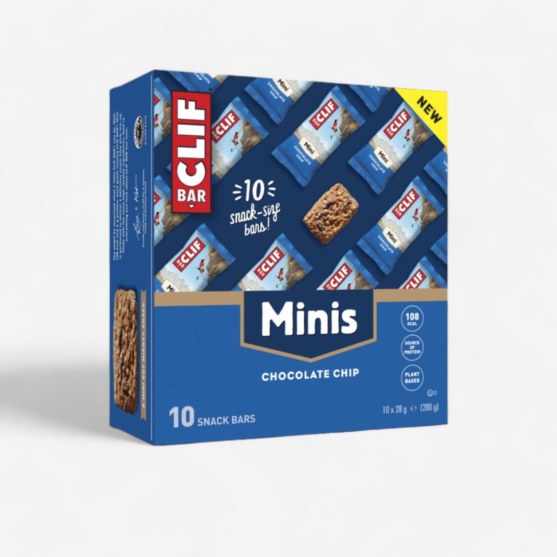 MINI Clif Barre aux pépites de chocolat 10*28grs