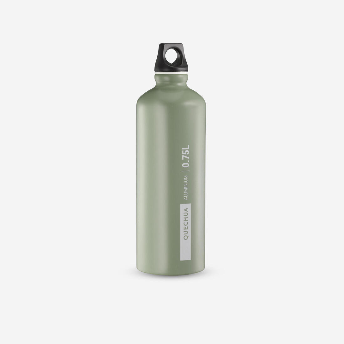 Gourde alu 0,75L avec bouchon à vis, composée à 100% d’alu recyclé