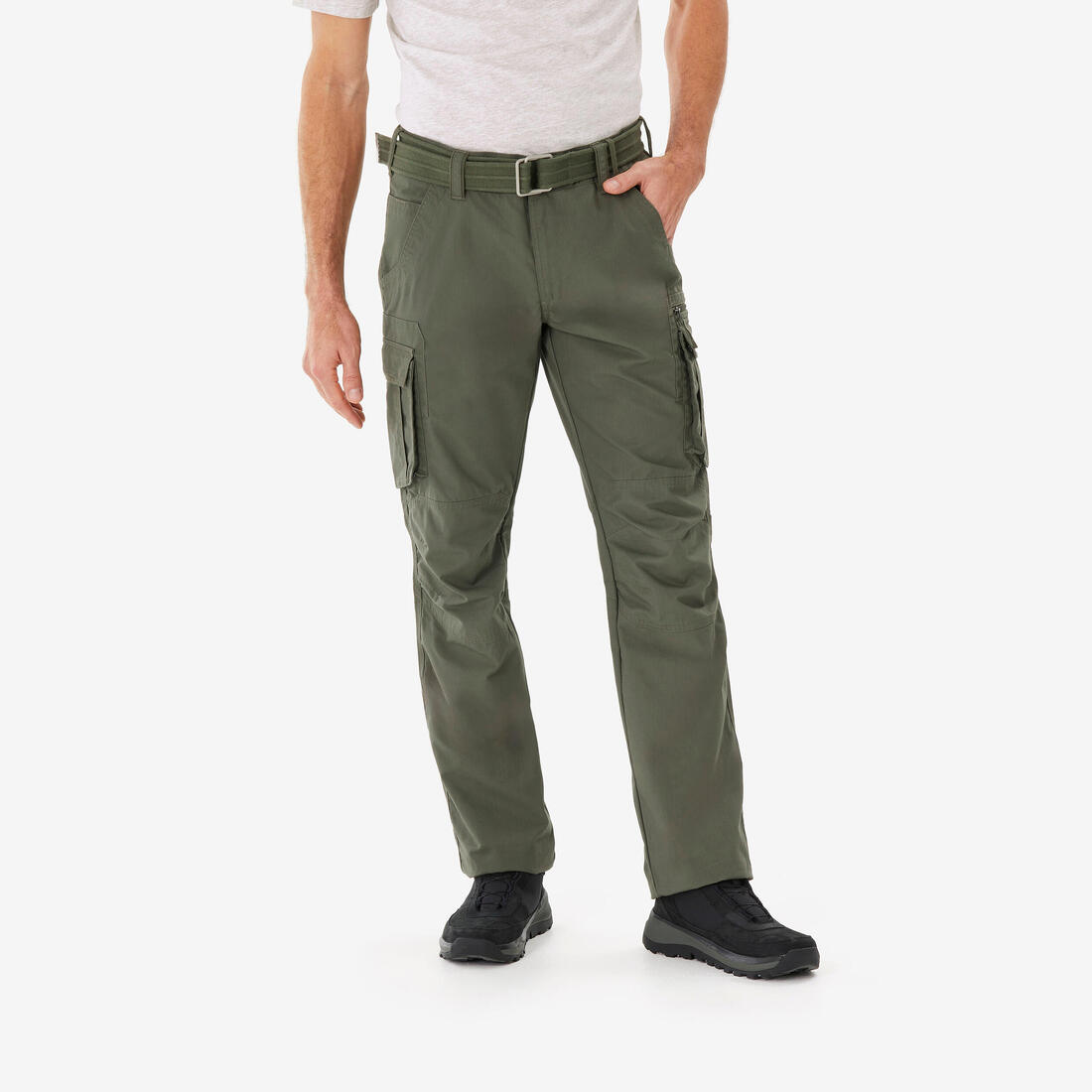 Pantalon cargo de trek voyage - travel 500 homme