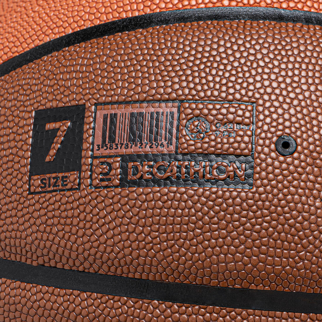 Ballon de basketball FIBA taille 7 - GRIP MATCH BT500X