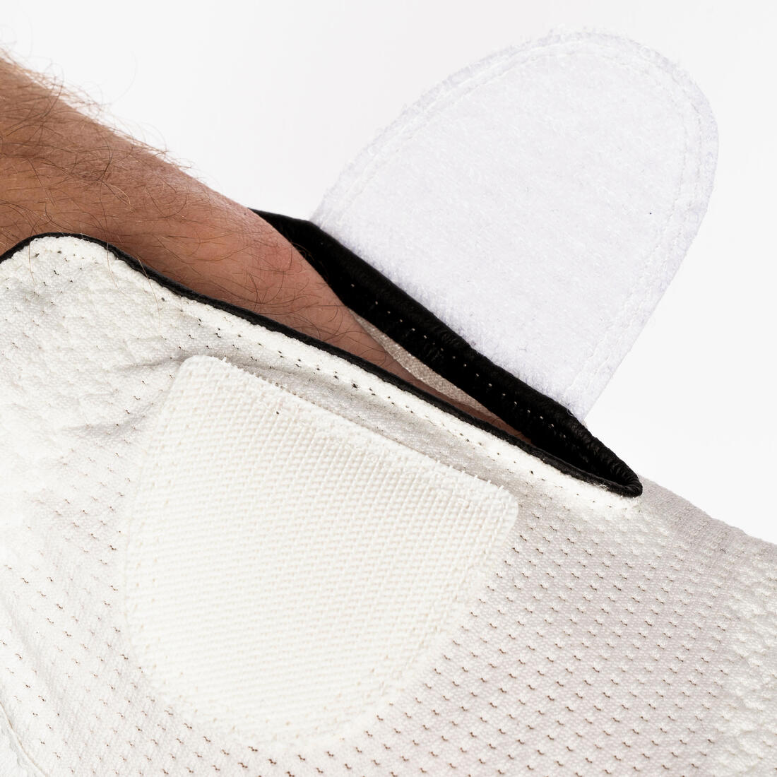 Gant de golf respirant homme main gauche pour droitier, Breathable blanc