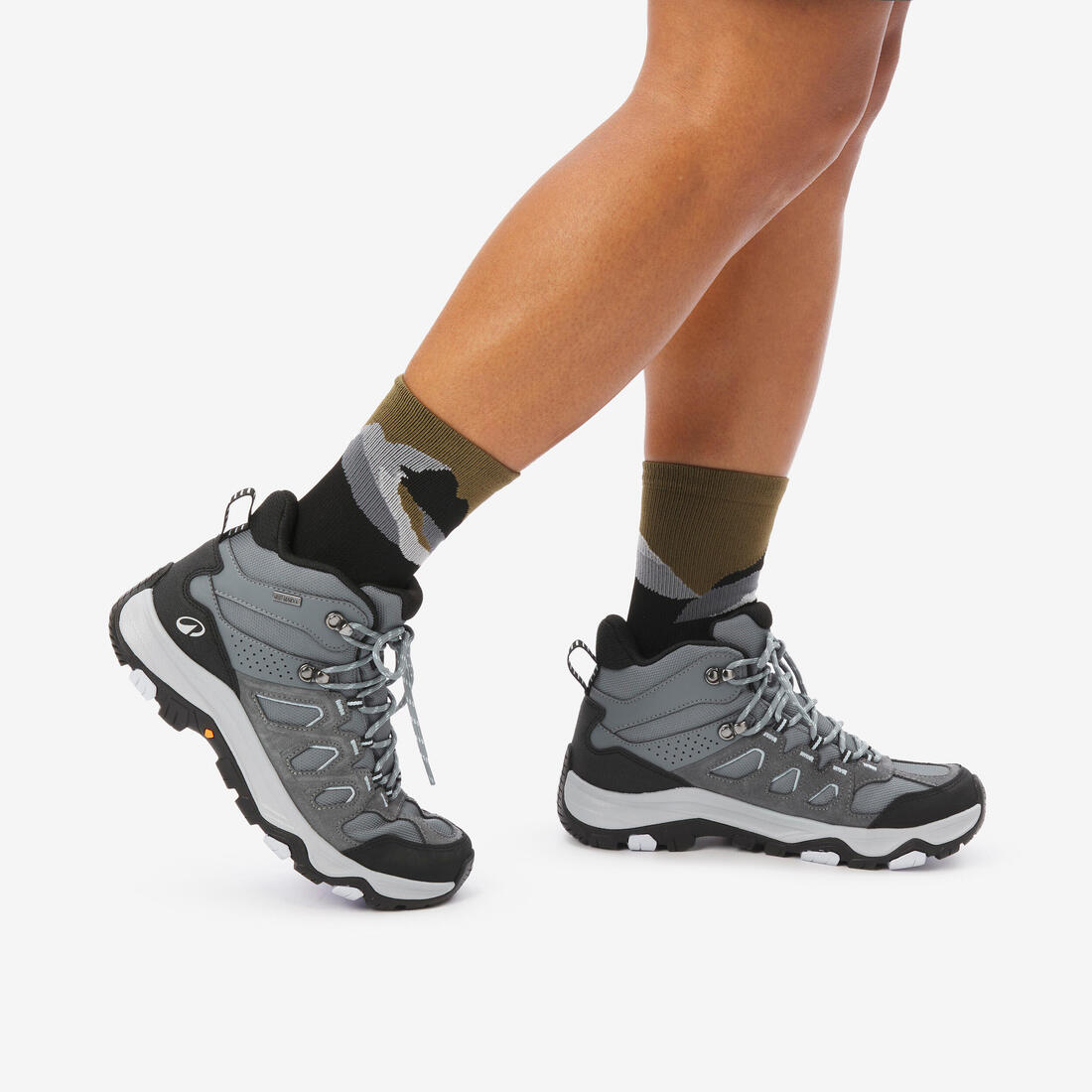 Chaussures de randonnée hautes imperméables femme, MH500