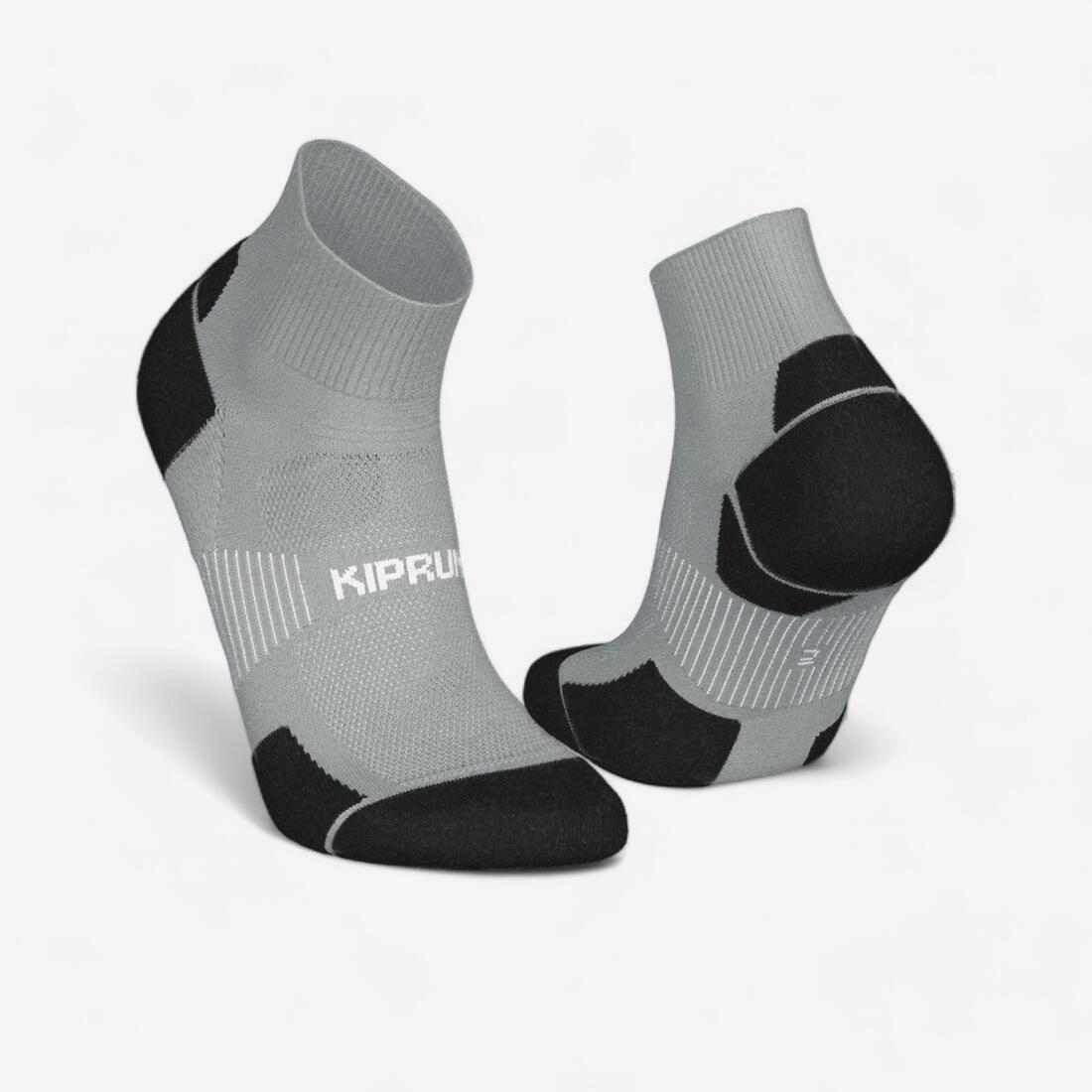 CHAUSSETTES DE RUNNING RUN900 FINES MID JAUNES