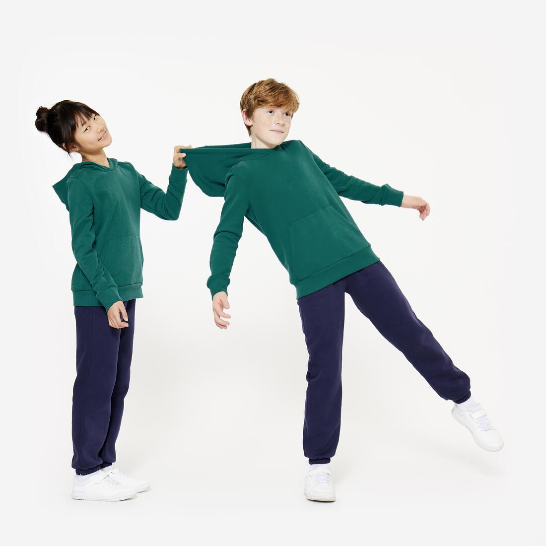 Pantalon de survêtement multisport chaud enfant mixte