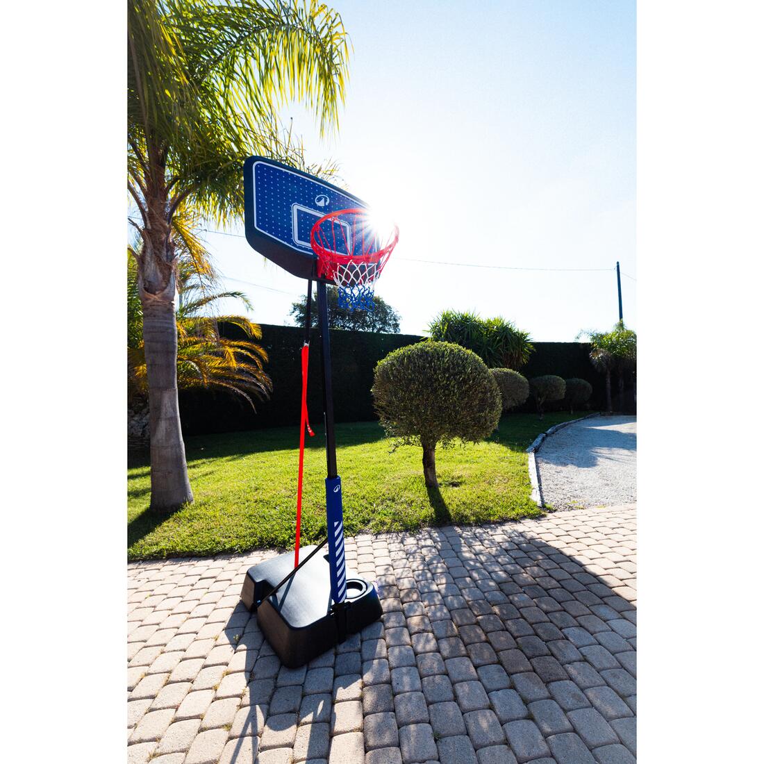 Panier de basket Enfant Dunk sur pied réglable 1,60m à 2,20m - K900