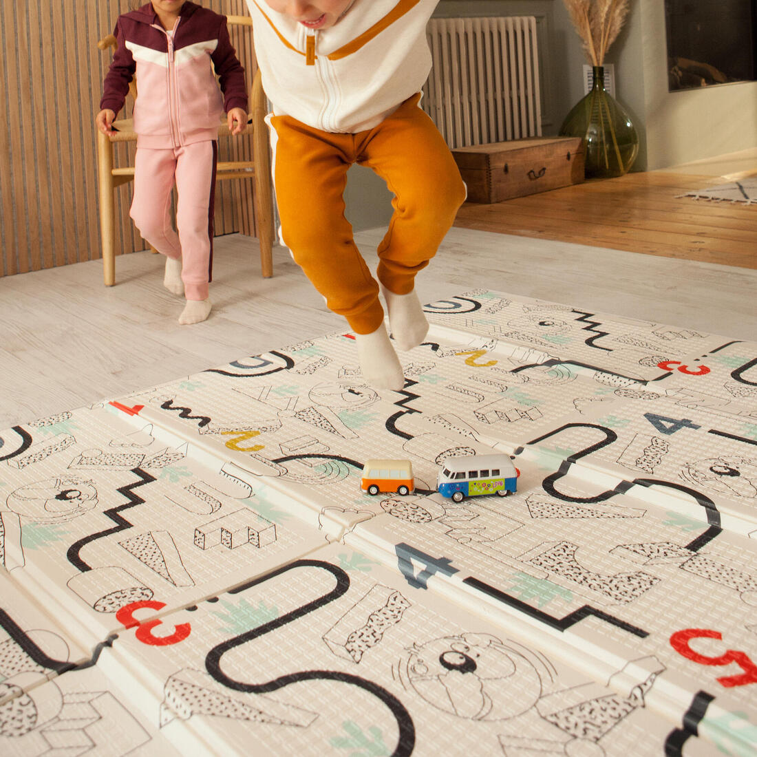 Tapis d'éveil pliable et réversible Baby Gym