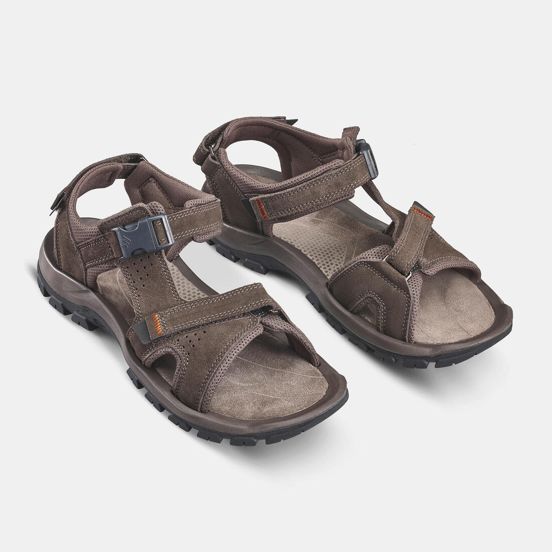 Sandales de randonnée homme, NH500 Cuir