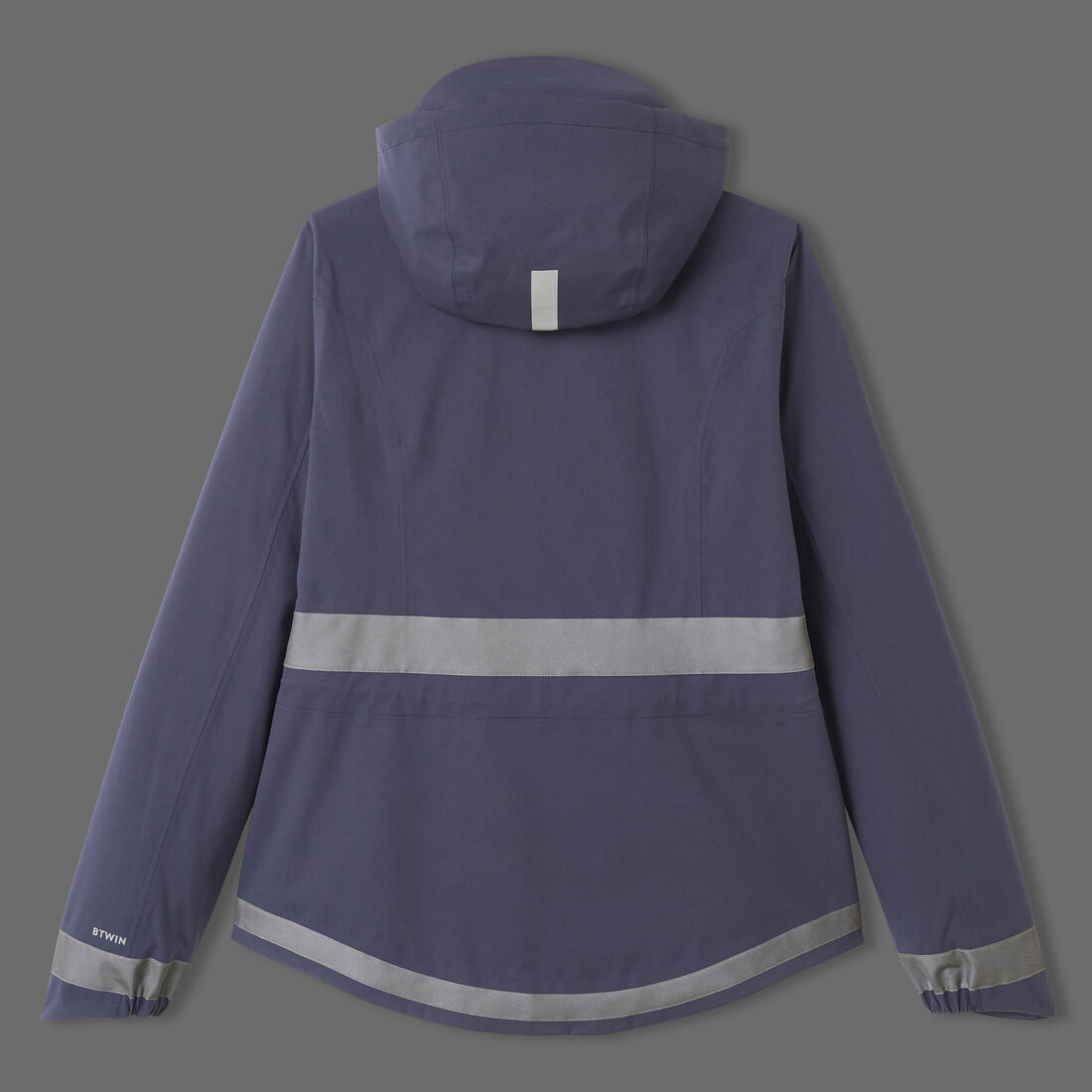 VESTE PLUIE VELO VILLE VISIBILITE NUIT 540 FEMME BLEU MARINE