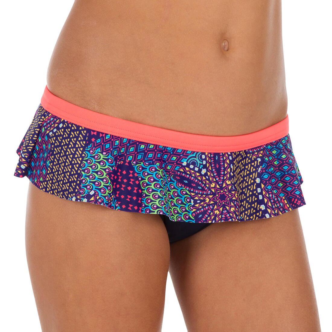 Maillot de natation fille 2 pièces Riana skirt all mask