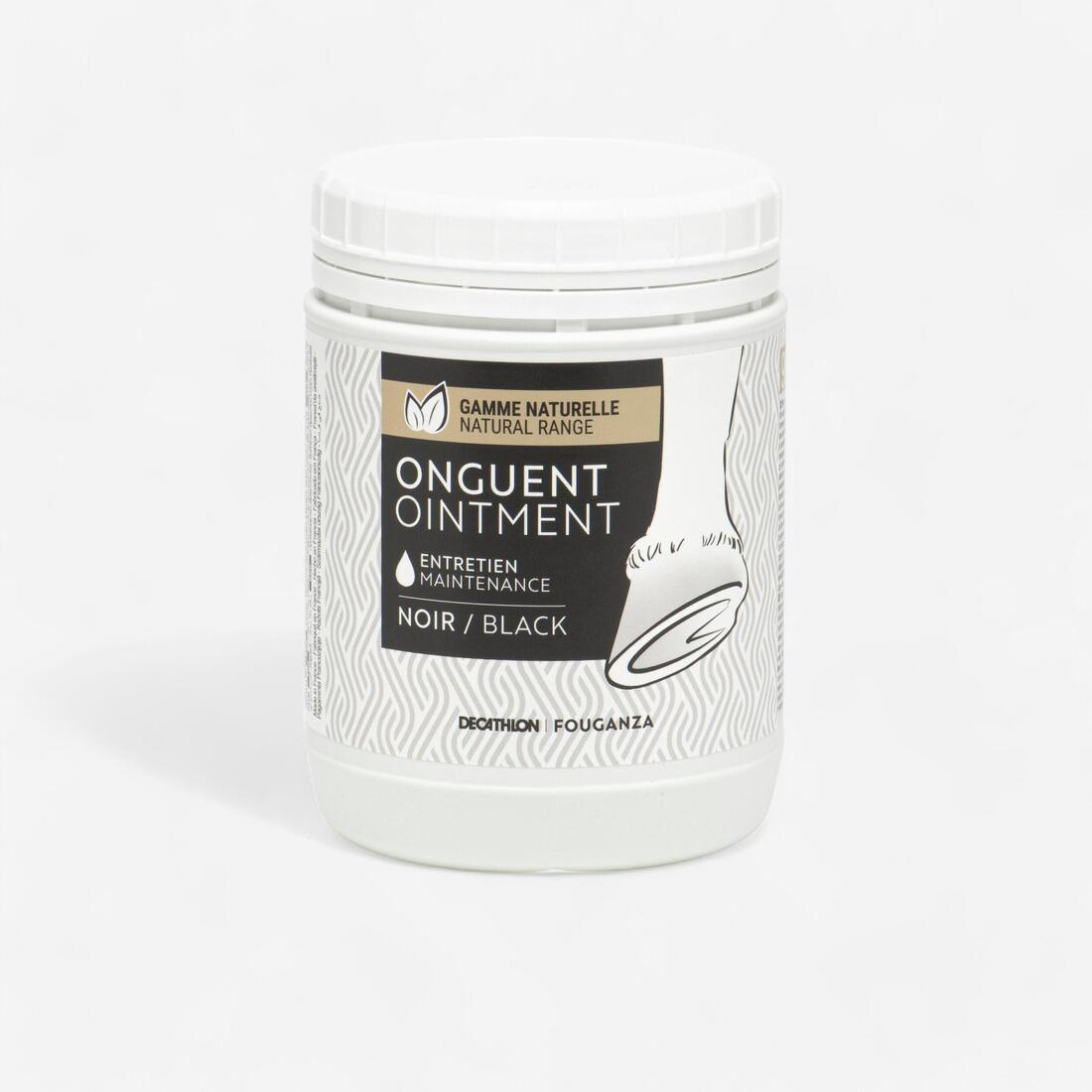 Graisse sabots naturelle cheval et poney - onguent entretien noir 750ml