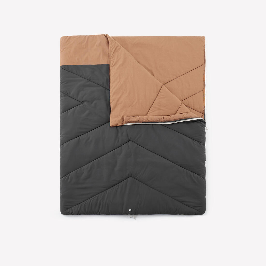 Sac de couchage de camping 10°C en coton, 2 personnes, Utim confort