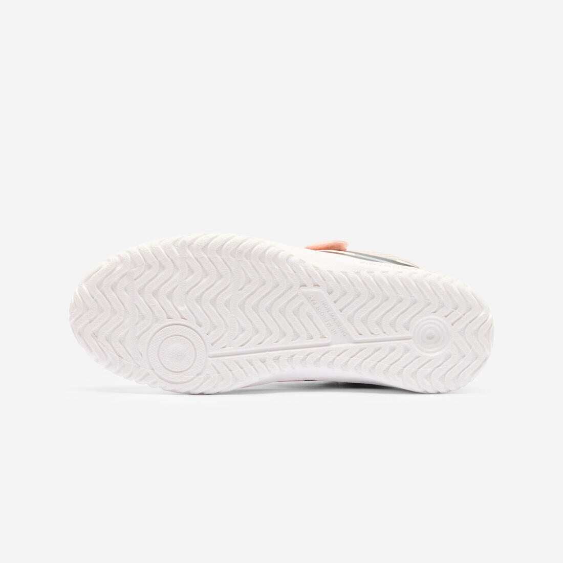 Chaussures de sport à scratch résistantes enfant,  TS130 rose et