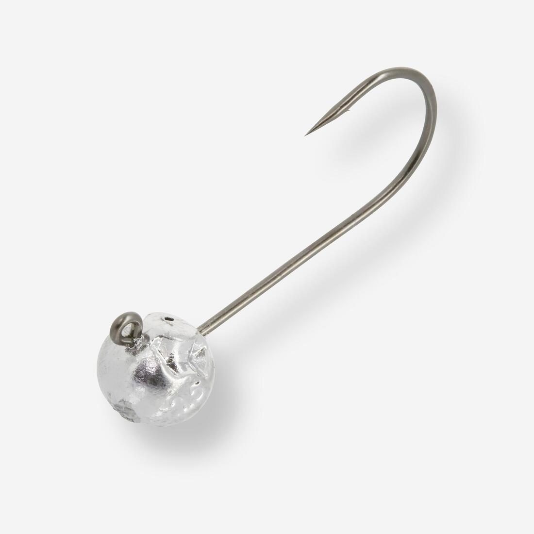 Tête plombée pêche aux leurres souples ROUND JIG HEAD x4 7 gr