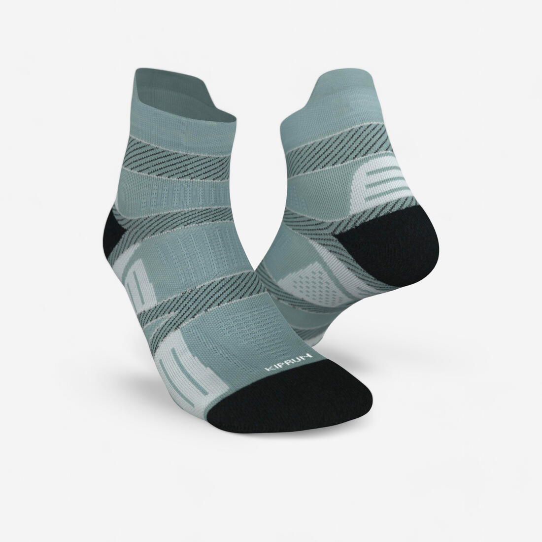 CHAUSSETTES DE RUNNING FINES STRAP NOIRES