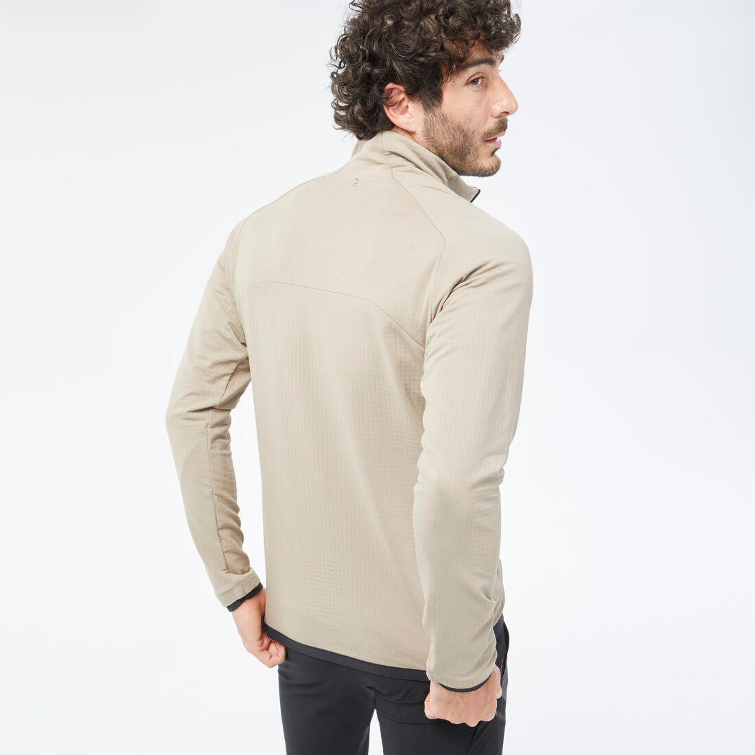 Polaire de randonnée montagne homme, MH500 Light full zip