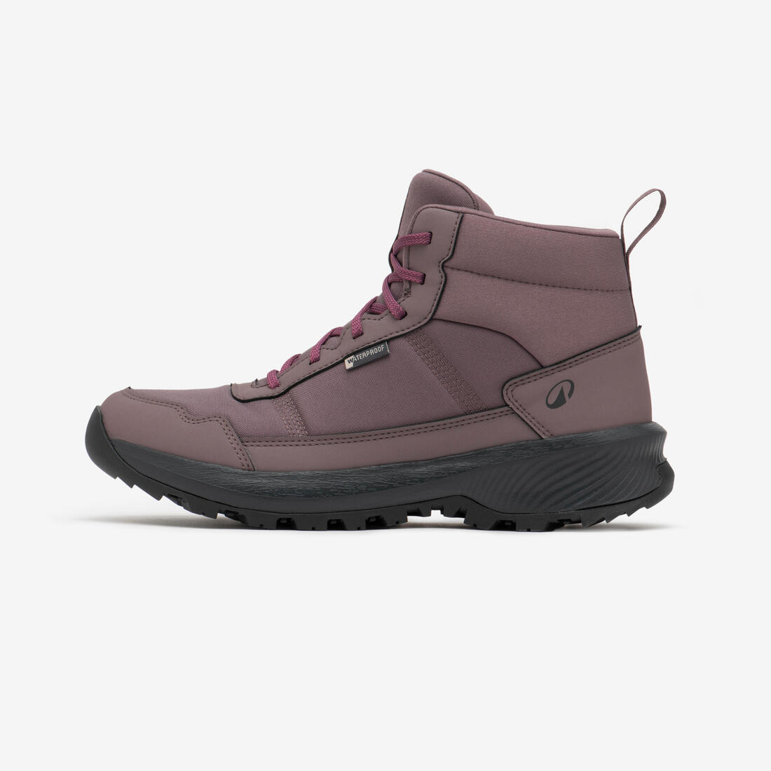 Chaussure de randonnée imperméable mid femme, NH100 Mid WP – marron quartz