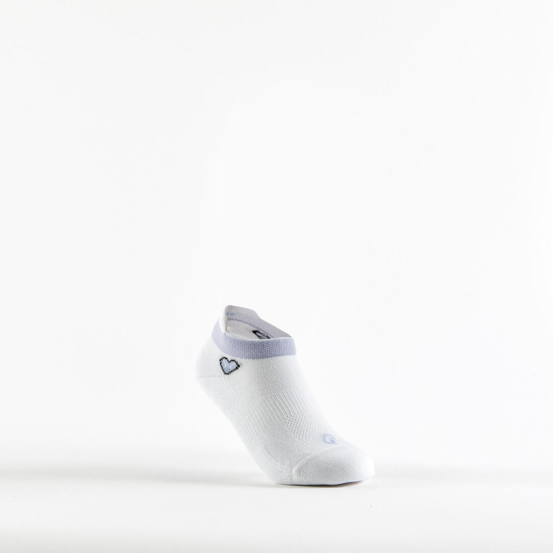 CHAUSSETTES TENNIS ENFANT BASSES ARTENGO RS 160 GRIS LOT DE 3
